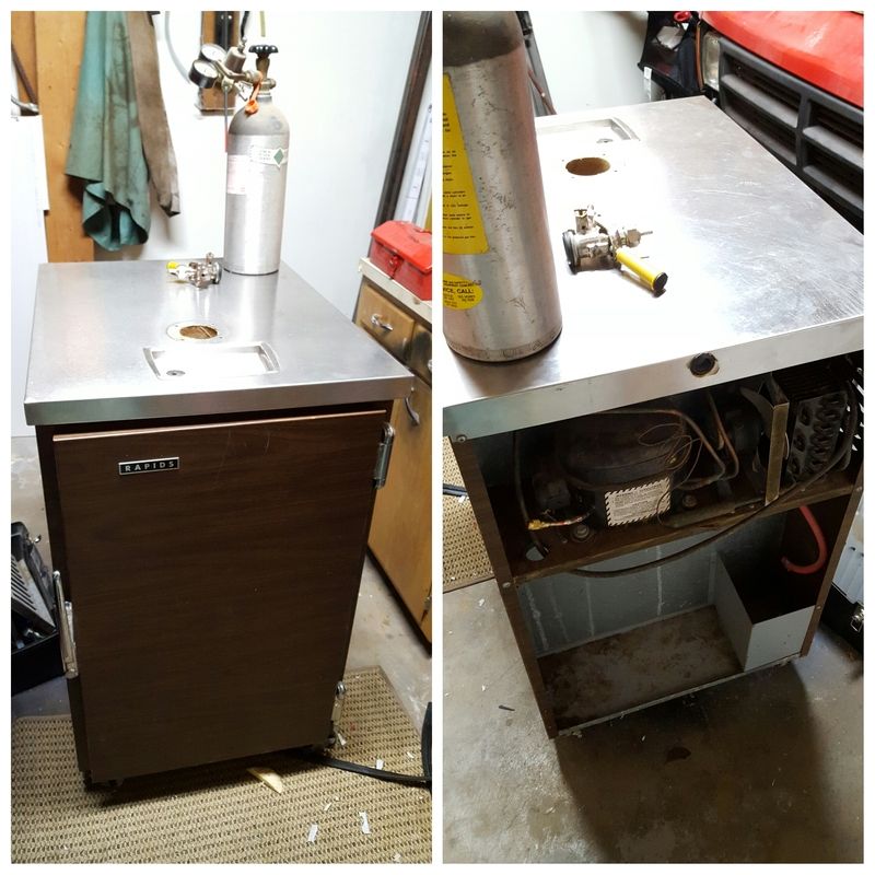 CBO's Danby kegerator build Homebrew Talk Beer, Wine, Mead, & Cider Brewing Discussion Forum